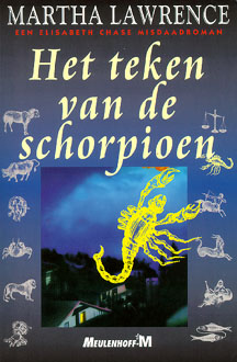 The Dutch paperback version of 'Murder In Scorpio'